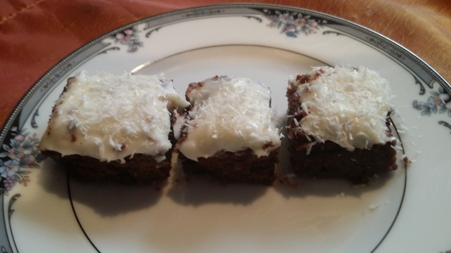 Gluten Free Coconut Chocolate Banana Cake with Cream Cheese&nbsp;Frosting